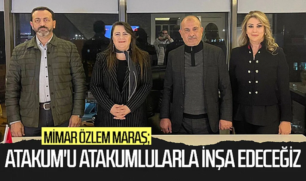Mimar Özlem Maraş; "Atakum'u Atakumlularla inşa edeceğiz"