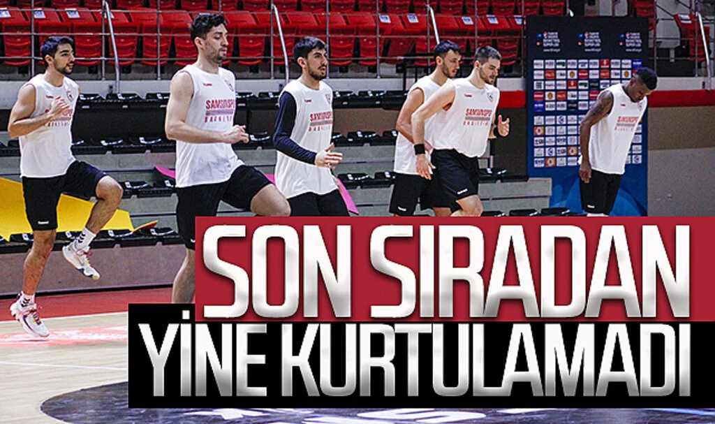 Reeder Samsunspor alt sıradan yine kurtulamadı