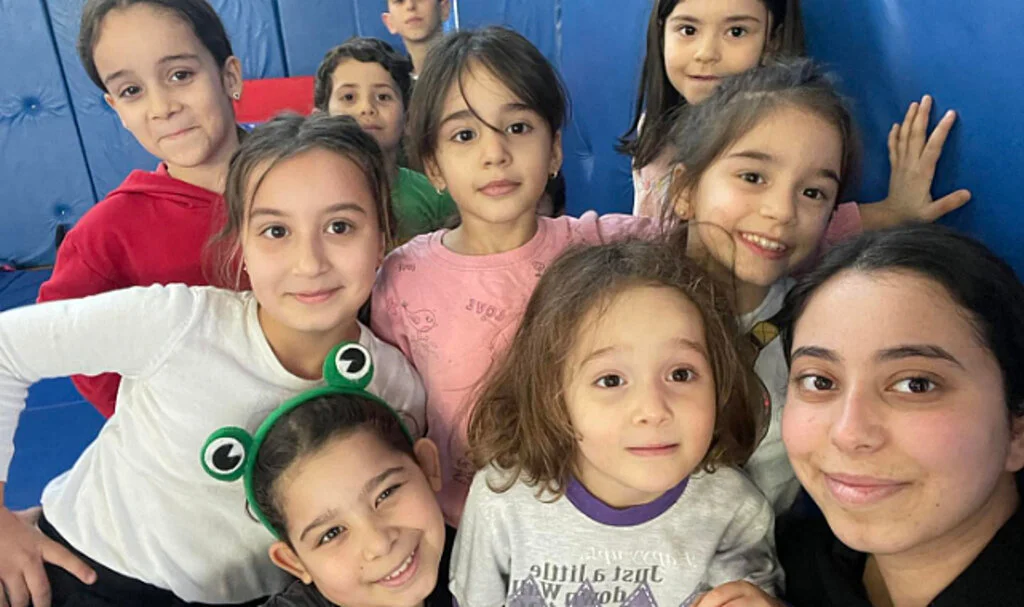 Samsun Salıpazarı'nda cimnastik kursları devam ediyor