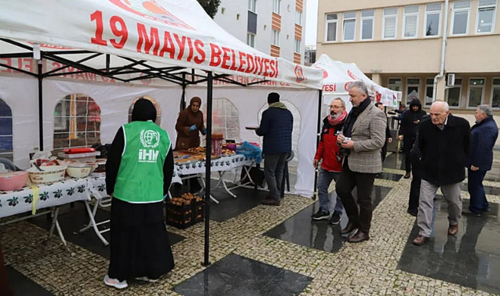 Samsun 19 Mayıs'ta Filistin kermesi