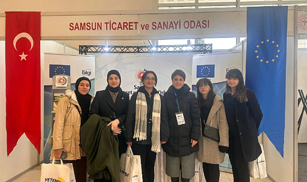 Samsun AB Bilgi Merkezi standına büyük ilgi