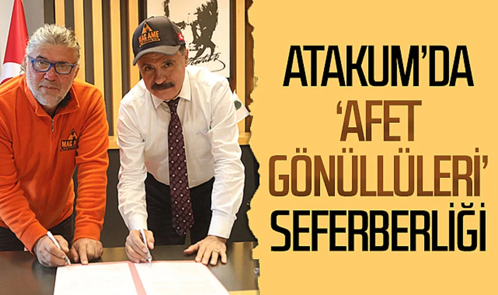 Samsun Atakum’da ‘Afet Gönüllüleri’ seferberliği
