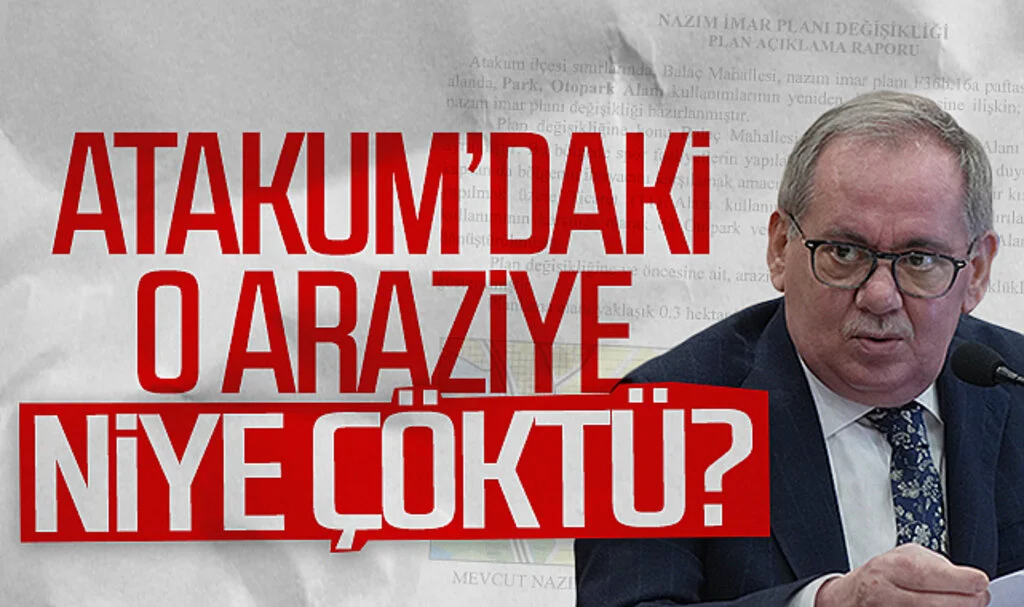 Samsun Büyükşehir Belediyesi, Atakum'daki o araziye niye çöktü?