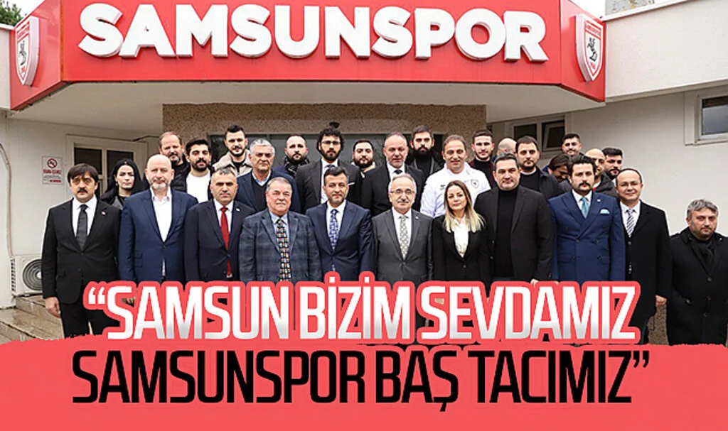 Samsun Büyükşehir Belediyesi Başkan Adayı Halit Doğan: "Samsun bizim sevdamız, Samsunspor baş tacımız"