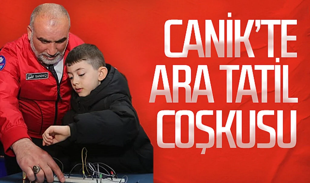 Samsun Canik'te ara tatil etkinliklerle dolu