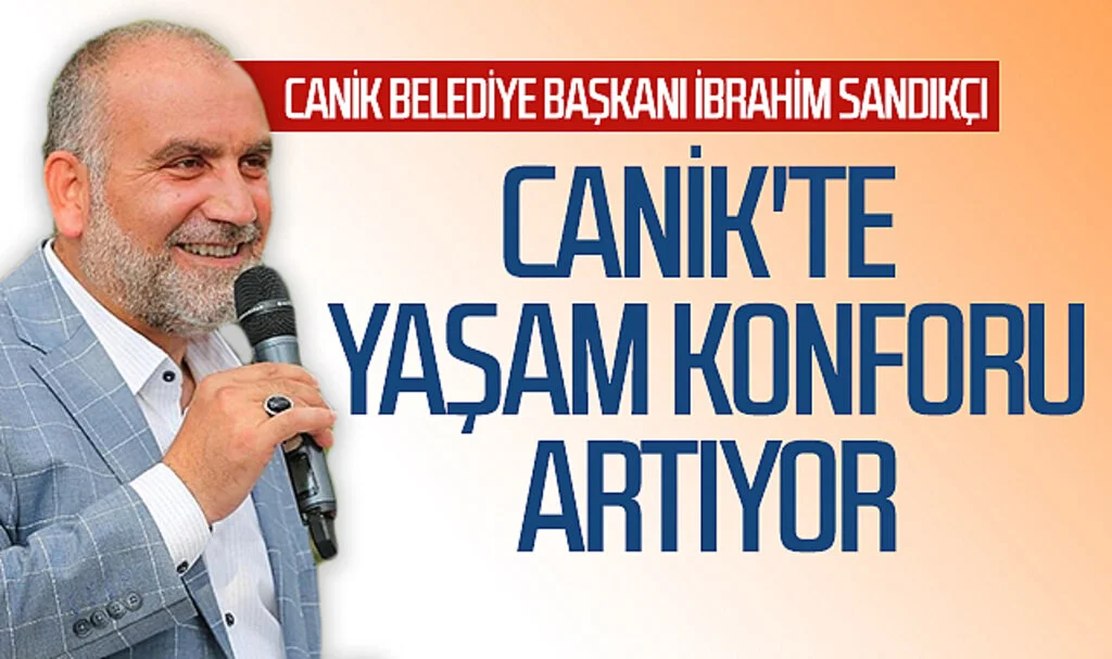 Samsun Canik'te yaşam konforu artıyor