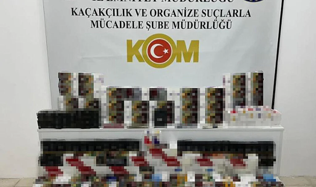Samsun’da 19 bin 900 adet makaron ele geçirildi