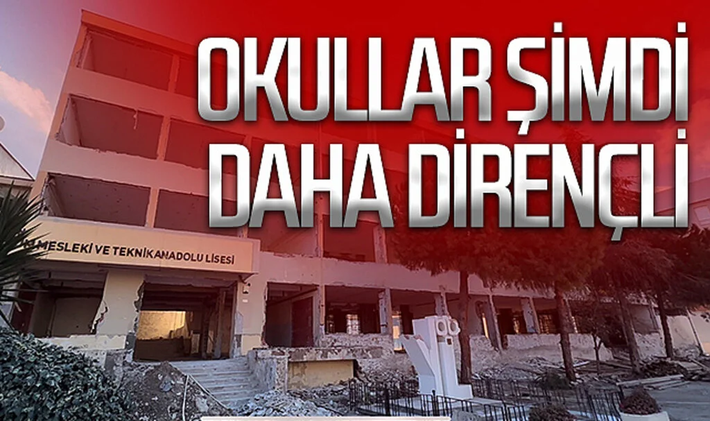 Samsun'da 68 okulun deprem güçlendirmesi tamamlandı, 31 okulda çalışma sürüyor