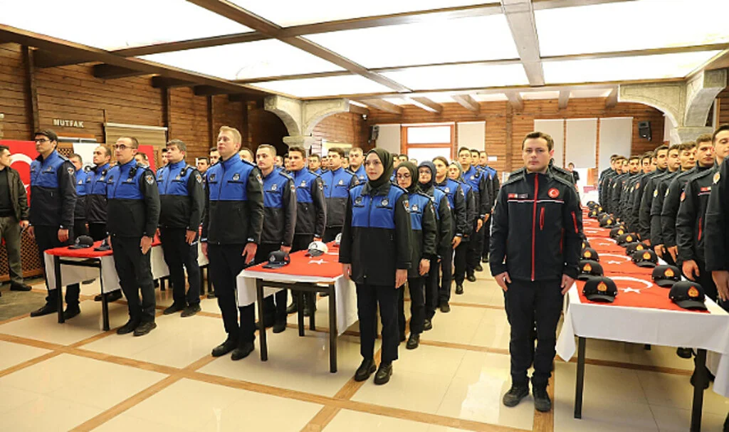 Samsun’da 71 itfaiye ve zabıta personeli memuriyete geçti