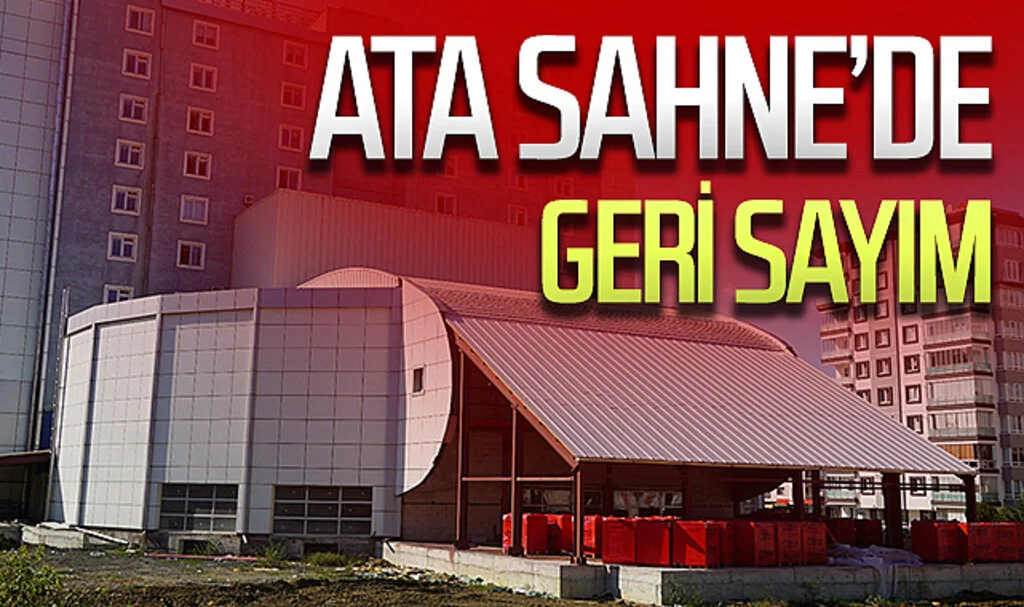 Samsun'da 'Ata Sahne Sanat Merkezi' gün sayıyor