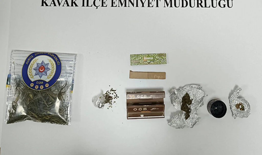 Samsun'da bir kişi uyuşturucuyla yakalandı