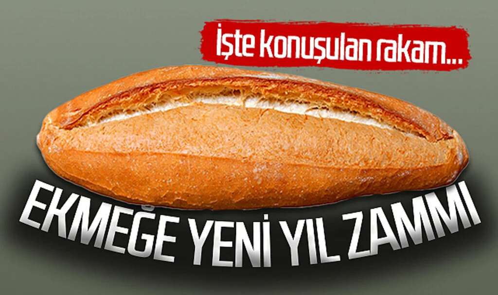 Samsun'da ekmeğe yeni yıl zammı 