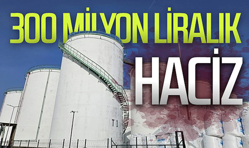 Samsun'da kimya tesisine 300 milyon lira değerinde dev haciz