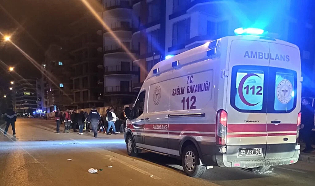 Samsun'da motoksilet kadına çarptı 