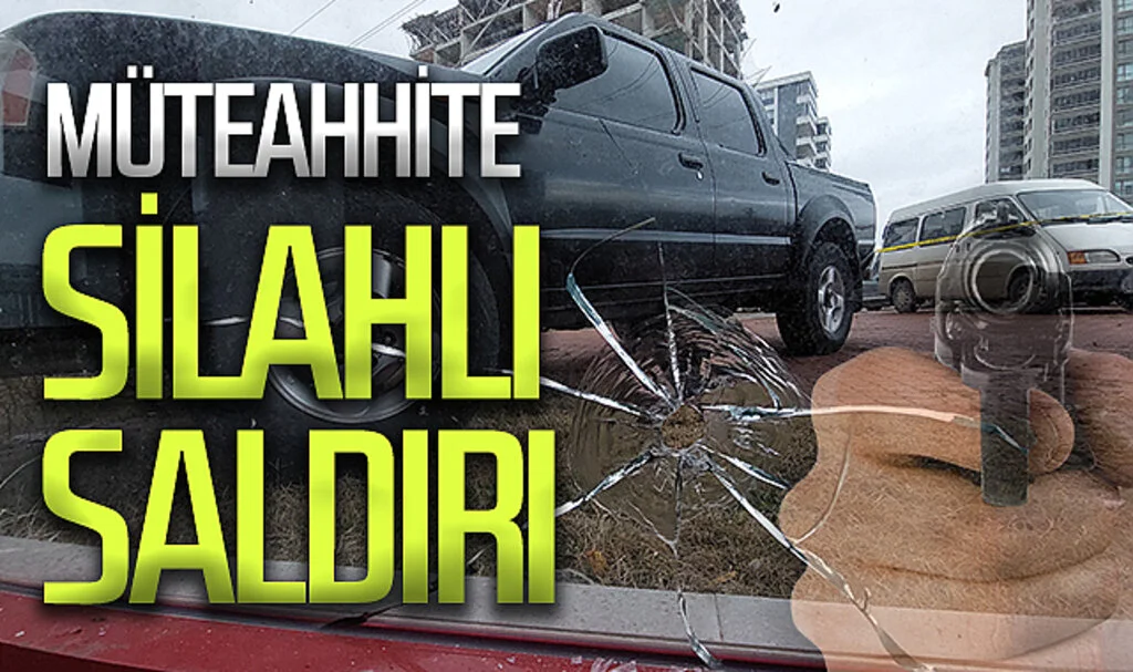 Samsun'da müteahhit evinin önünde silahlı saldırıya uğradı