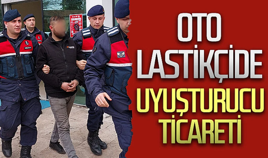 Samsun'da oto lastikçide ele geçen uyuşturucuyla ilgili bir kişi tutuklandı