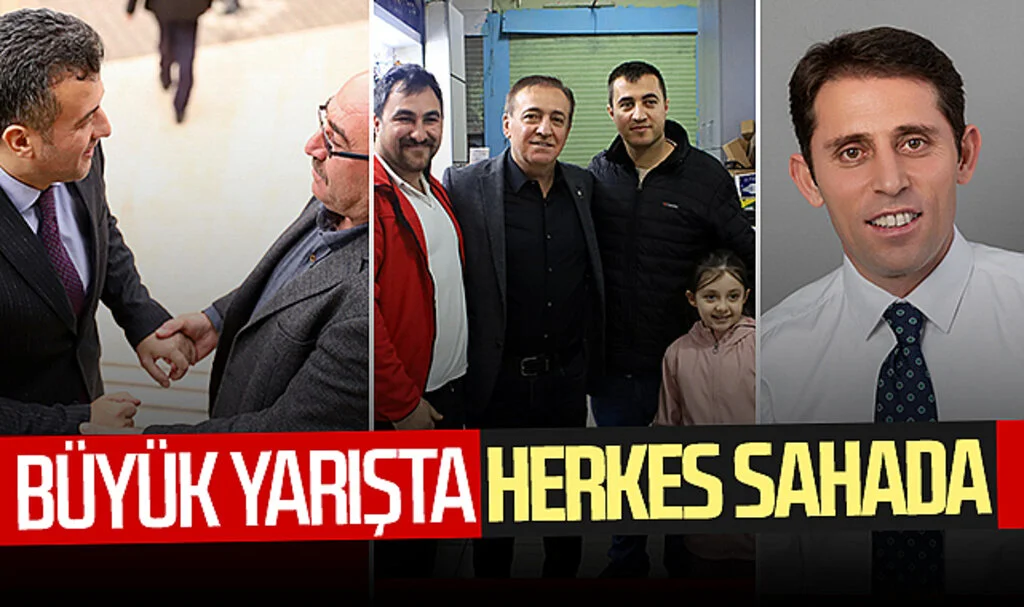 Samsun'da seçim yarışında herkes sahada