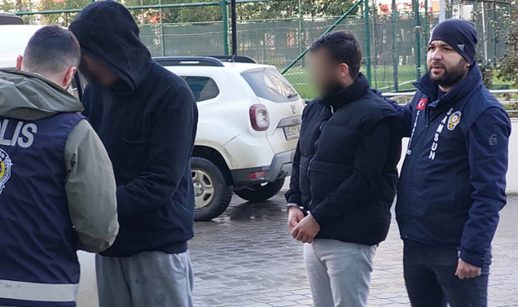 Samsun'da silahlı yaralama olayına 2 gözaltı