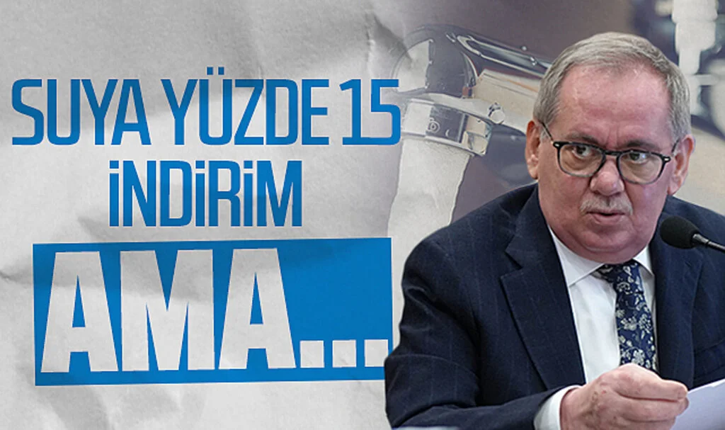 Samsun'da suya yüzde 15 indirim ama...