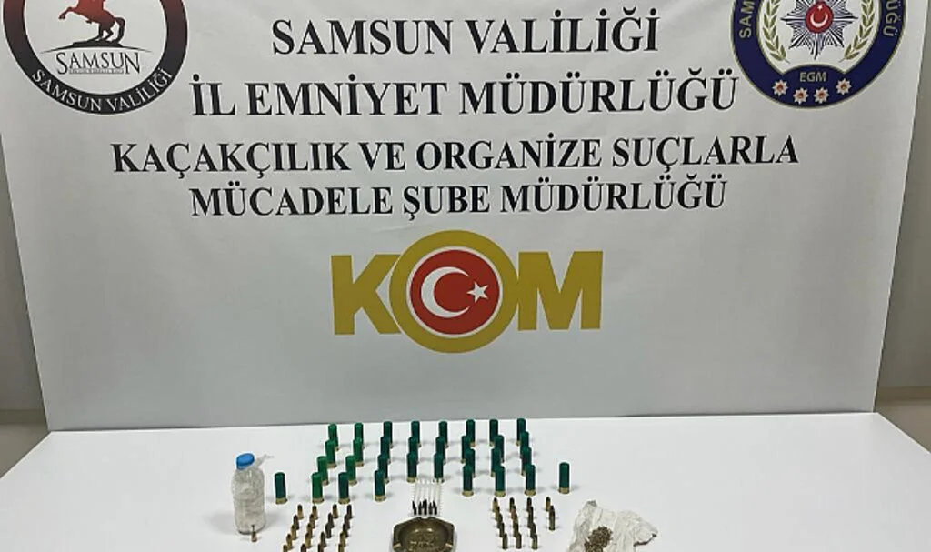 Samsun'da tarihi eserler yurt dışına kaçırılmadan yakalandı