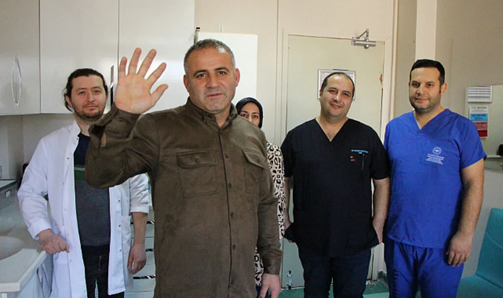 Samsun'dan gönderilen  ilaç hayatını kurtardı 