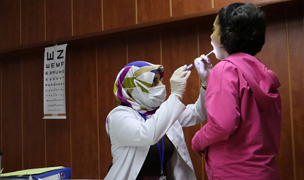 Samsun Havza'da öğrencilere sağlık taraması