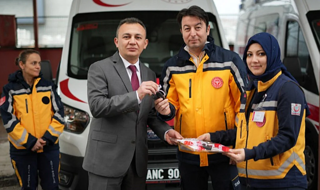 Samsun sağlık filosuna 5 yeni ambulans: Ambulans sayısı 83’e çıktı
