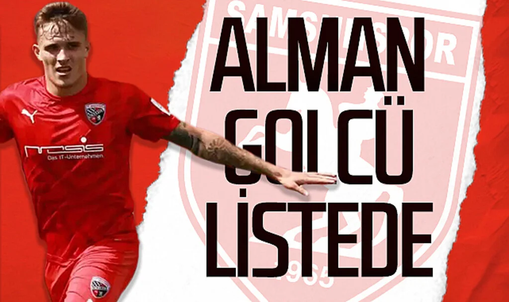 Samsunspor, Alman golcüyü transfer etmek üzere!