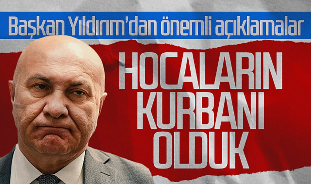 Samsunspor Başkanı Yüksel Yıldırım’dan önemli açıklamalar: ‘Hocaların kurbanı olduk’