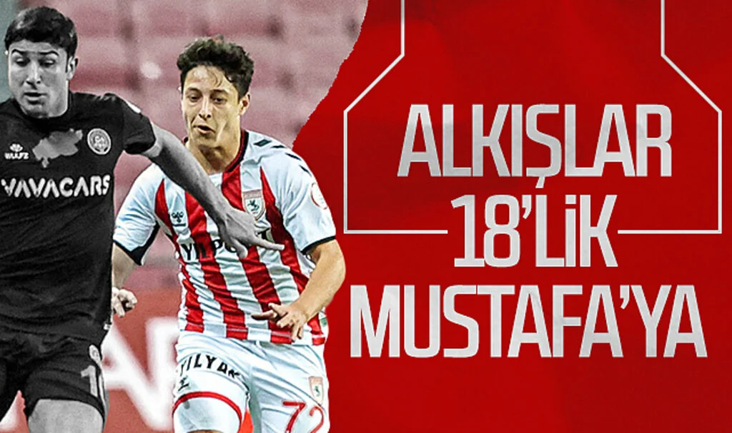 Samsunspor'da alkışlar 18 yaşındaki Haluk Mustafa Tan'a