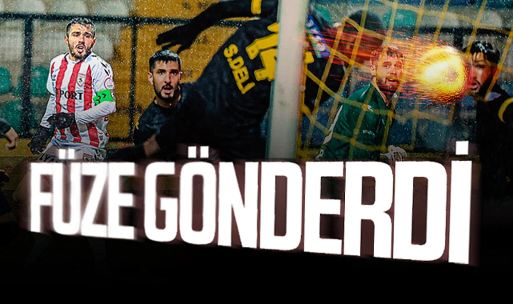 Samsunspor'da Emre Kılınç'dan müthiş gol
