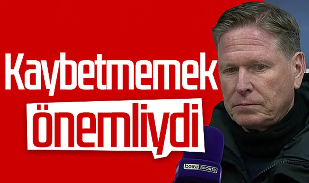 Samsunspor'da Markus Gisdol'dan İstanbulspor maçı sonrası açıklama: Kaybetmemek önemliydi