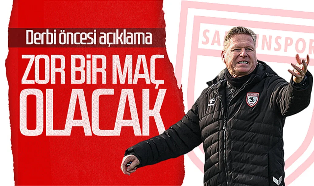 Samsunspor’da Markus Gisdol’dan Trabzonspor karşılaşması öncesi açıklama: Zor bir maç olacak