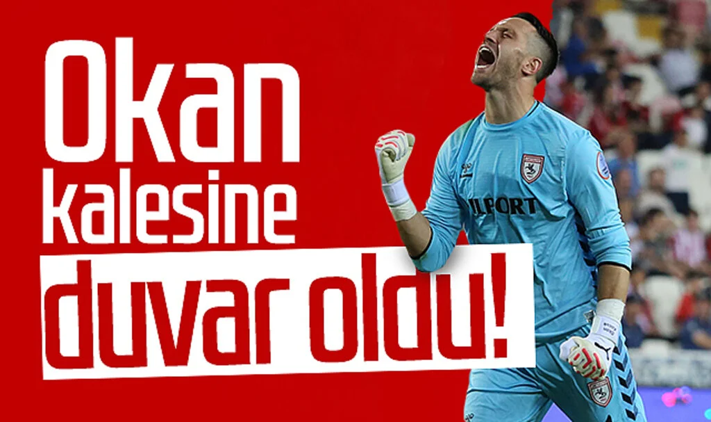 Samsunspor'da Okan Kocuk kalesine duvar oldu