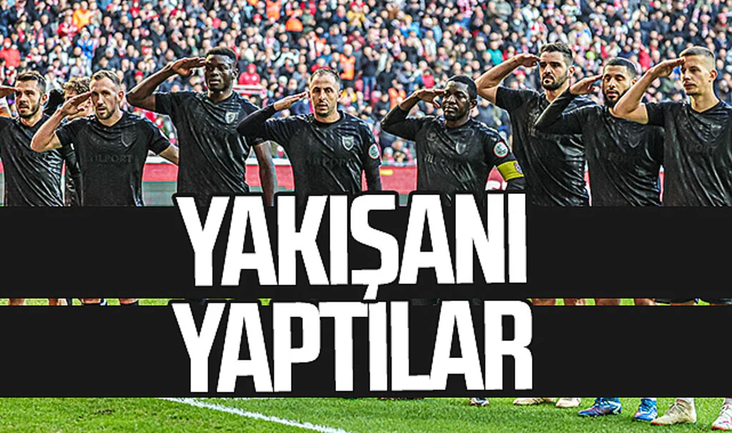 Samsunspor şehit düşen Mehmetçikleri unutmadı