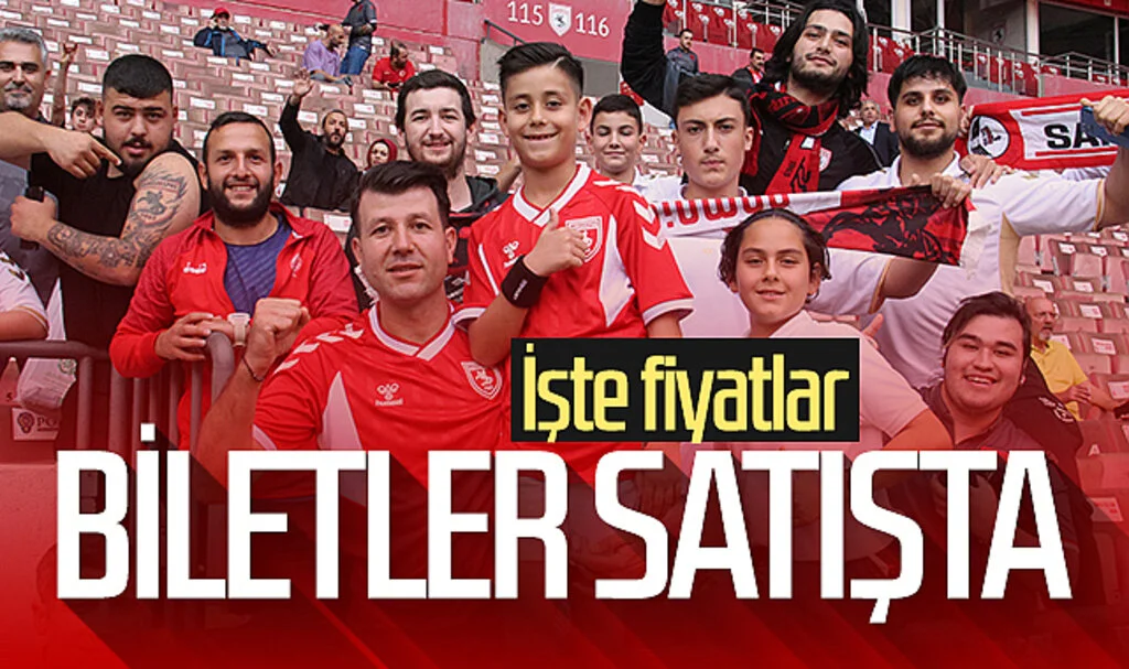 Samsunspor – Sivasspor maçının biletleri satışta! İşte fiyatlar…