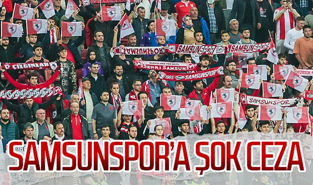 Samsunspor taraftarına federasyondan ceza
