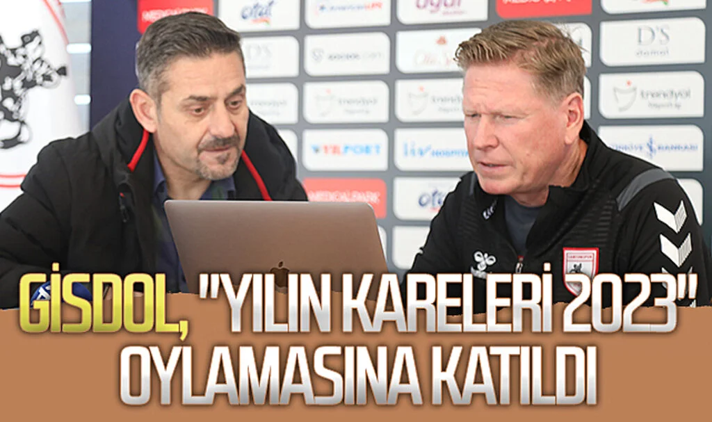 Samsunspor Teknik Direktörü Gisdol, "Yılın Kareleri 2023" oylamasına katıldı