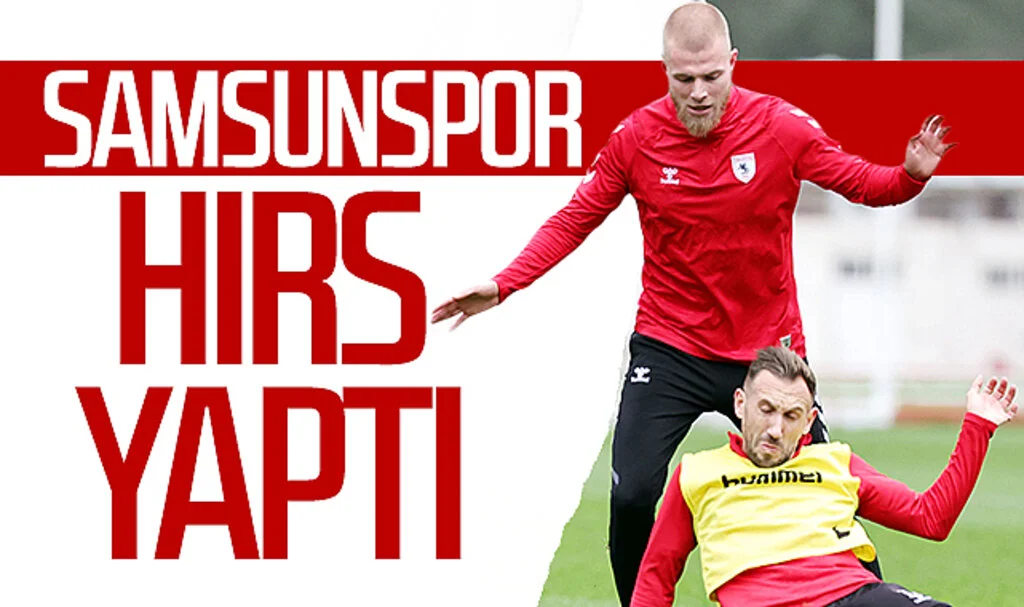 Samsunspor, Trabzonspor maçının hazırlıklarını sürdürdü