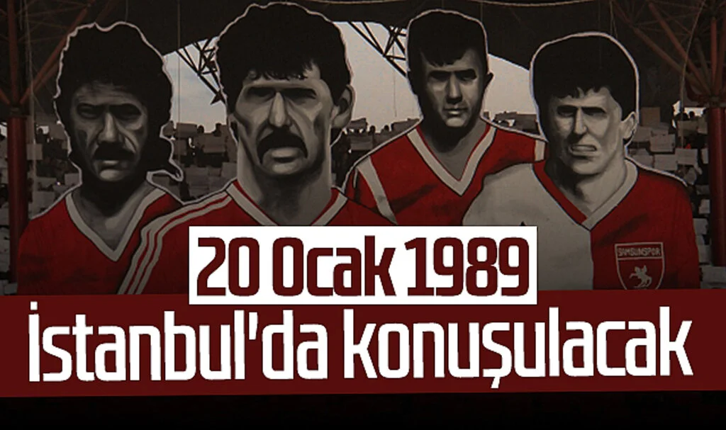 Samsunspor'un 20 Ocak 1989 Kazası İstanbul'da Konuşulacak 
