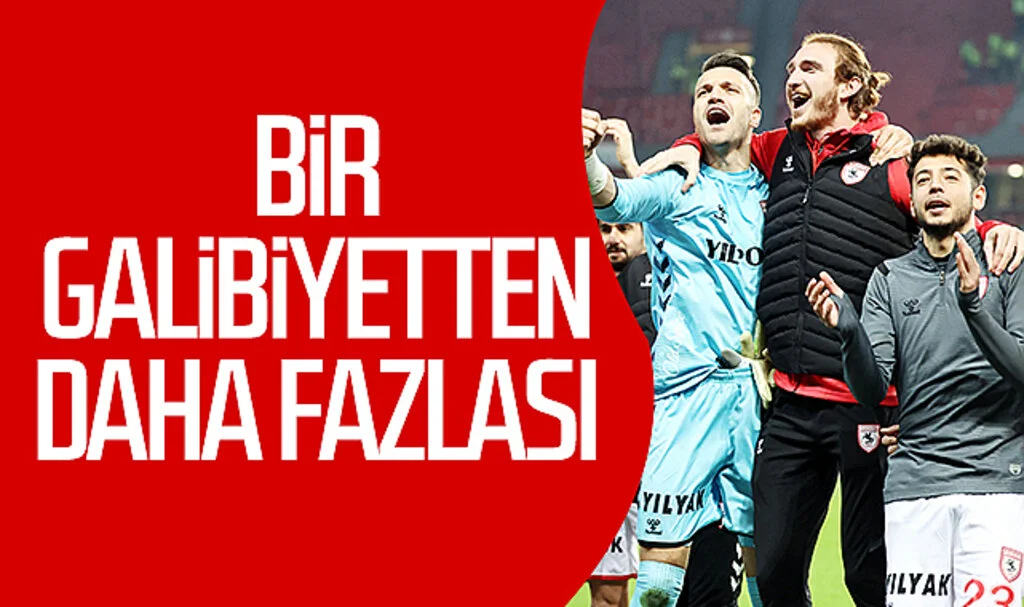 Samsunspor’un galibiyeti bir galibiyetten daha fazlası