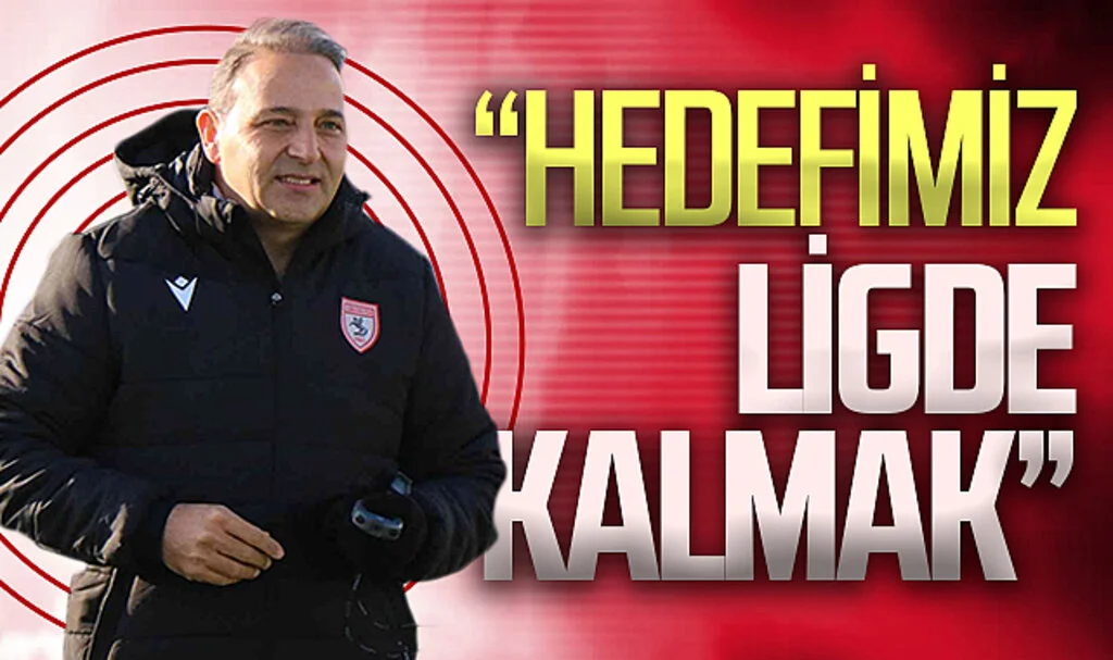 Samsunspor'un hedefinde değişiklik yok