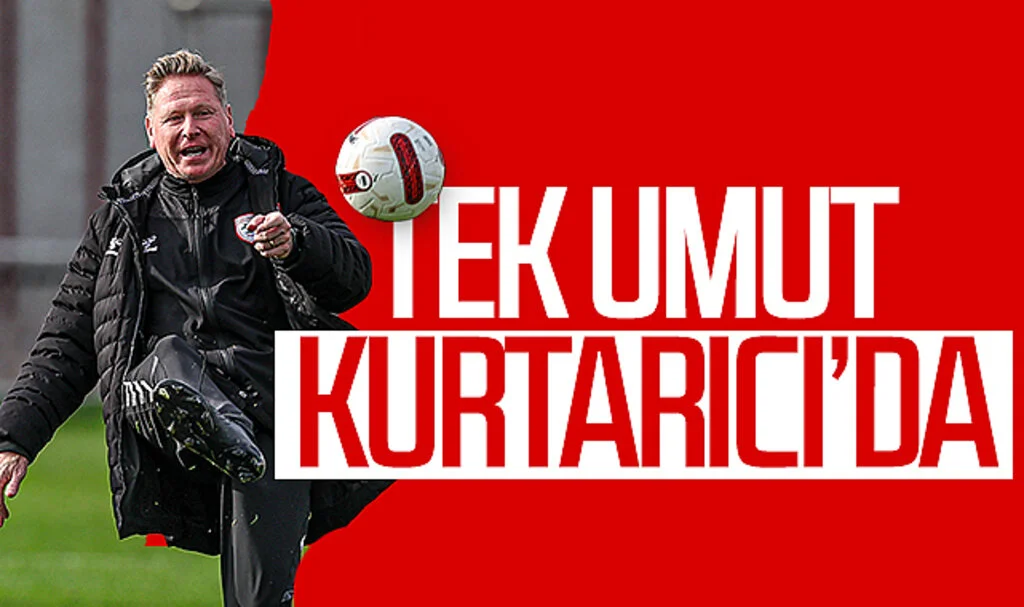 Samsunspor'un tek umudu 'kurtarıcı' Markus Gisdol'de