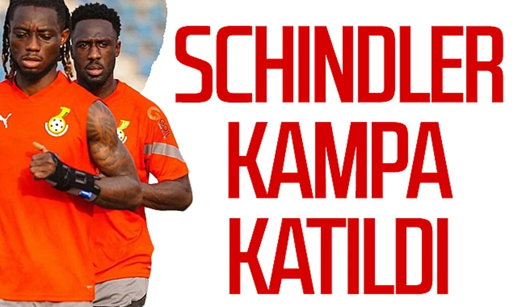 Samsunsporlu Kingsley Schindler, ülkesinin milli takım kampında