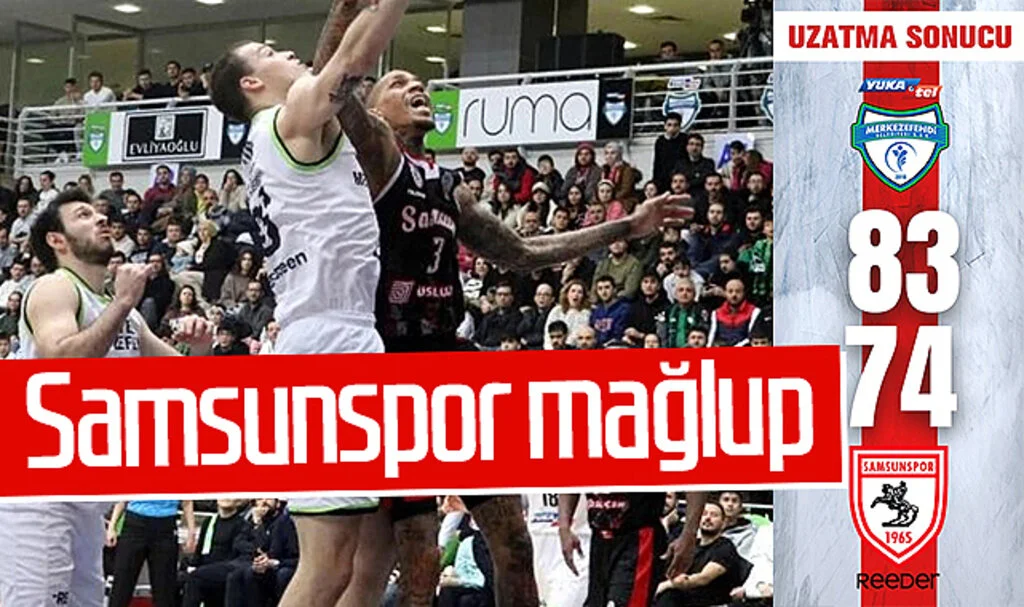 Son Dakika! Merkezefendi Belediyesi Basket: 83 – Reeder Samsunspor: 74 (Maç Sonucu)