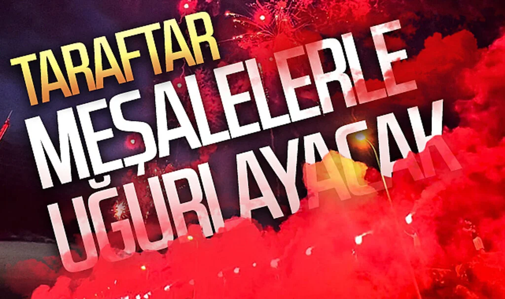 Taraftarlar Samsunspor'u meşalelerle uğurlayacak