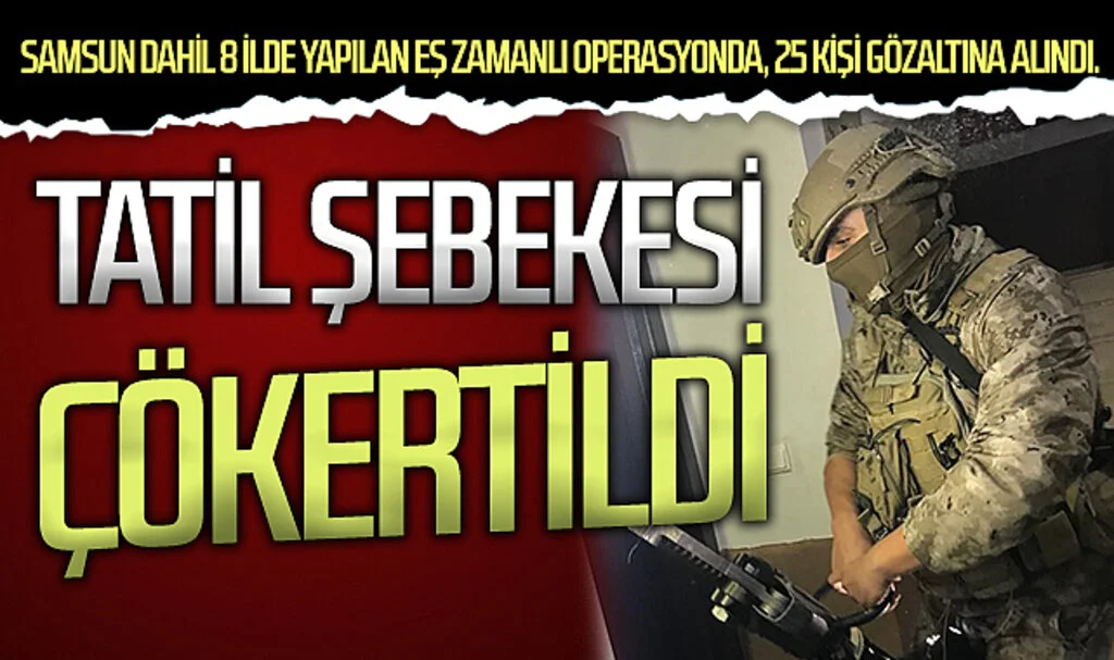 Tatil hayali kuranları dolandıran şebeke çökertildi 