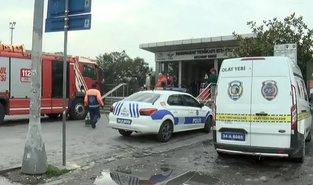 Yenikapı'da korkunç olay! İspanyol vatandaş raylara atladı