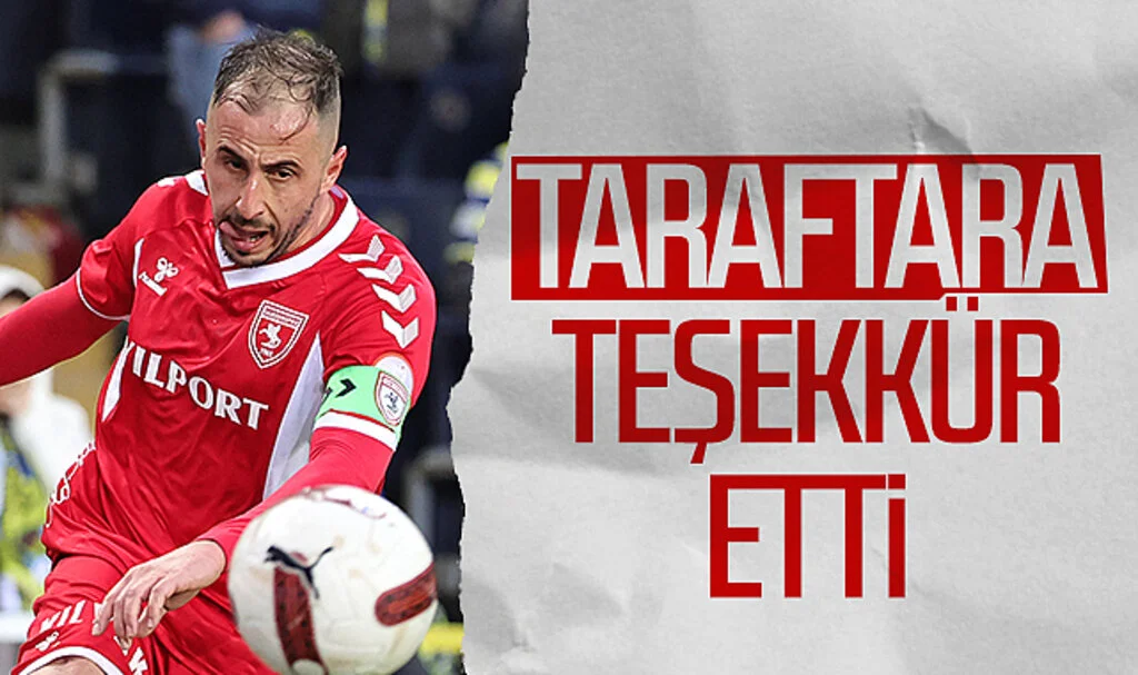 Zeki Yavru'dan Samsunspor taraftarına teşekkür