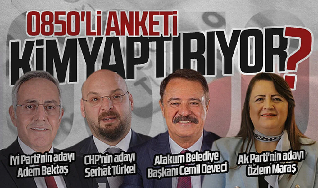 '0850'li anketi  kim yaptırıyor?